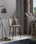 Hanah Home Vento - Cappuccino Juego de 2 Taburetes de Bar